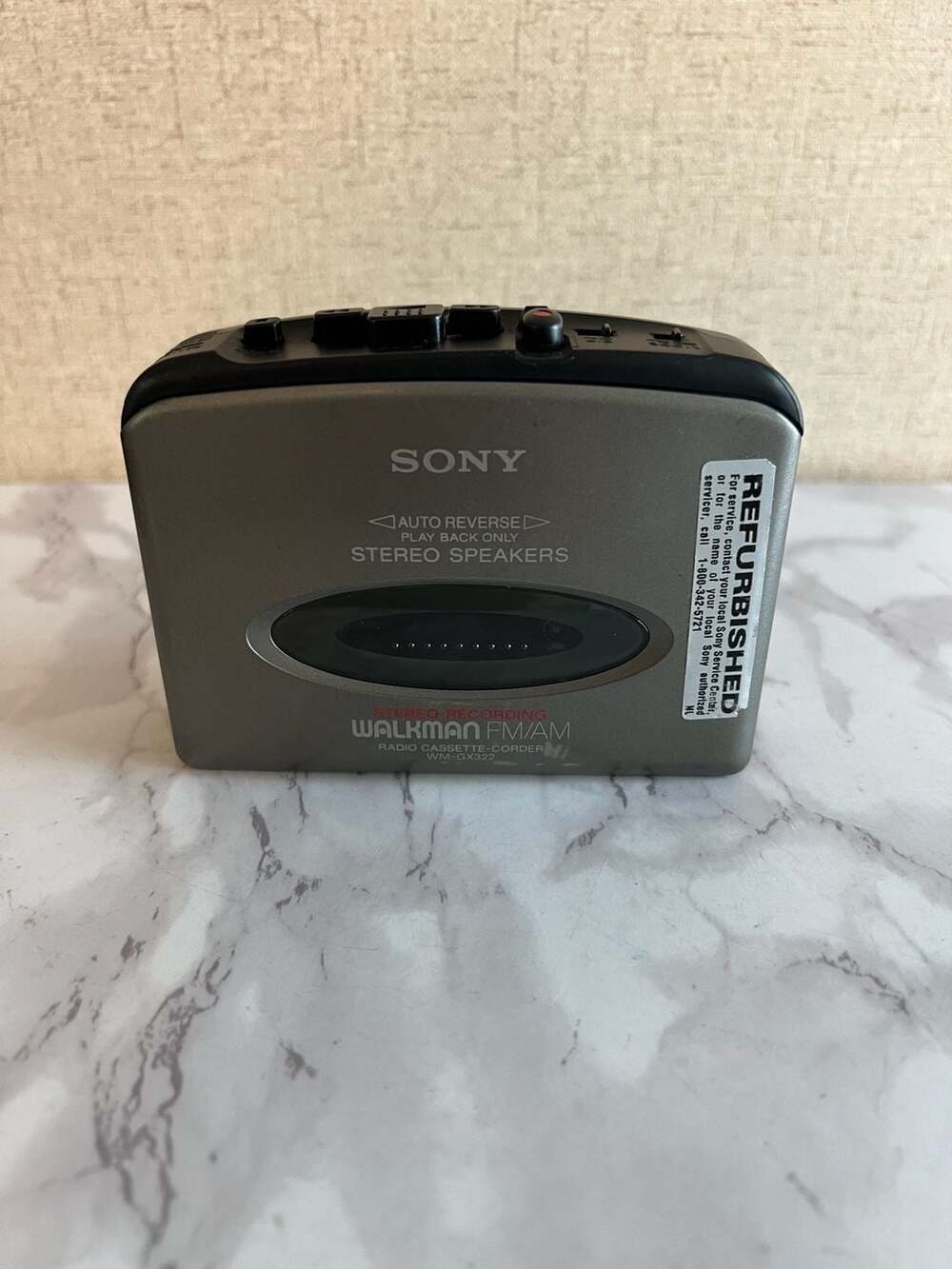 VTG Sony Walkman WM-GX322 Radio Cassette-Corder - Picture 1 of 9